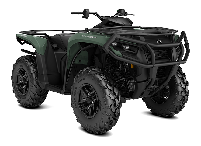 ORV MY26 ATV Can Am Outlander PRO XU HD5 Compass Green 0001LTD00 STUDIO 34FR CE